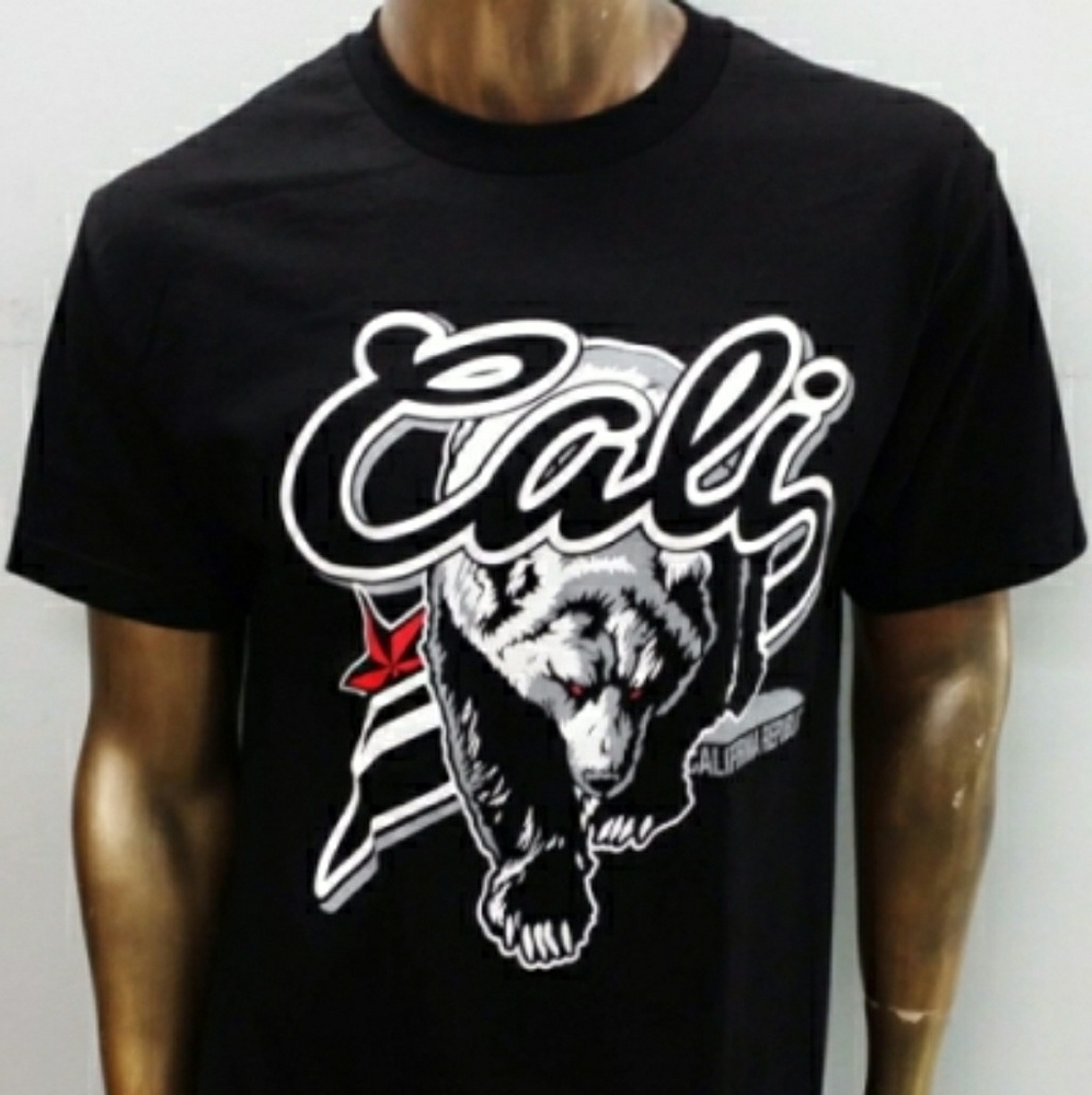 Cali Bear Men's Tee Shirt